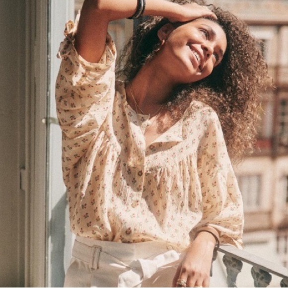 Sezane Cristina Blouse - Picture 3 of 7